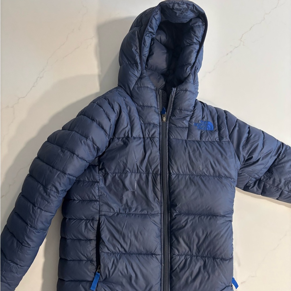The North Face Navy Quilted Jacket